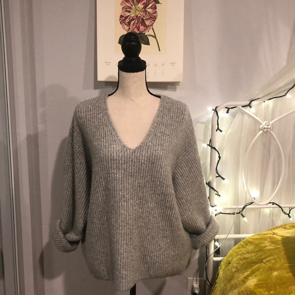 Grey sweater